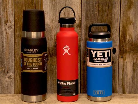 Thermos Test: Yeti Rambler Bottle, Versus Hydro Flask, Versus Stanley Master Series