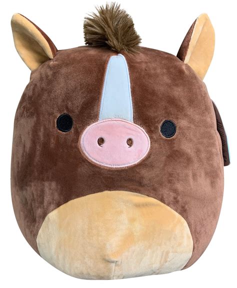 Squishmallow 12 inch Brisby the Horse Plush Toy, Stuffed Animal, Super Pillow Soft, Brown ...