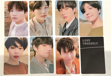 BTS Love Yourself: Tear Version Y Lomo Photocards - Etsy