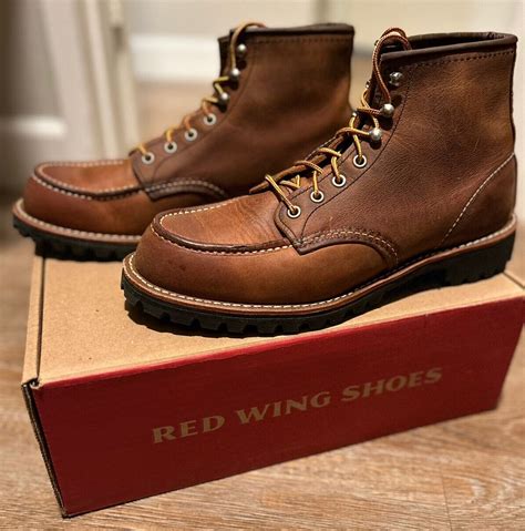 Red Wing Heritage Moc Toe Boots Style 2942 Size US 9D… - Gem