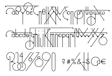 Futuracha the font :: Behance