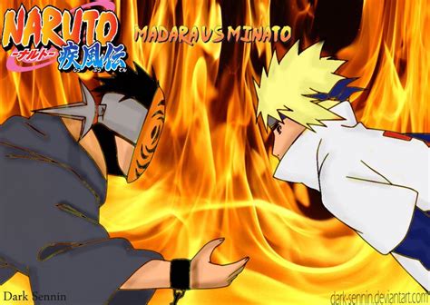 Madara Vs Minato by dark-sennin on DeviantArt