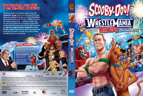 Scooby-Doo! WrestleMania Mystery DVD Cover (2014) R1 Custom Art