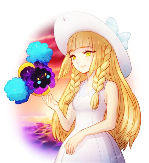 pokemon -- Lillie and Nebby by onisuu on DeviantArt