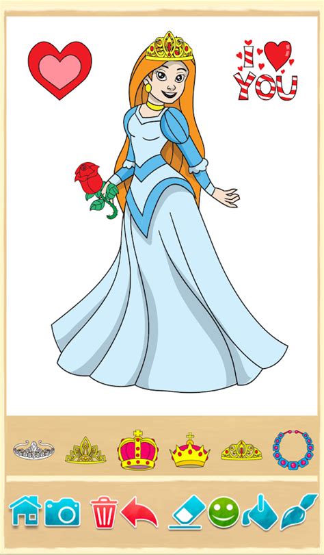 Colorear Princesa juego - Aplicaciones Android en Google Play