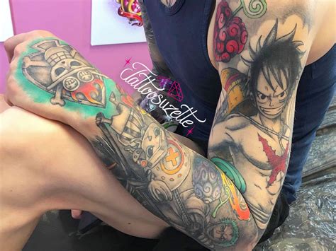 One piece tattoo | One piece tattoo, Tattoos, Monkey tattoo