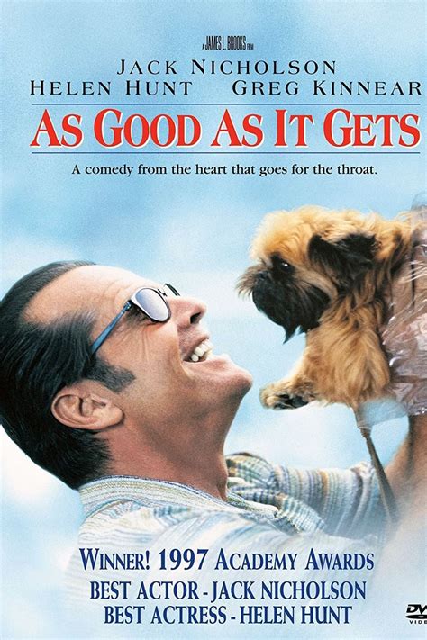 As Good as It Gets (1997) - Posters — The Movie Database (TMDB)