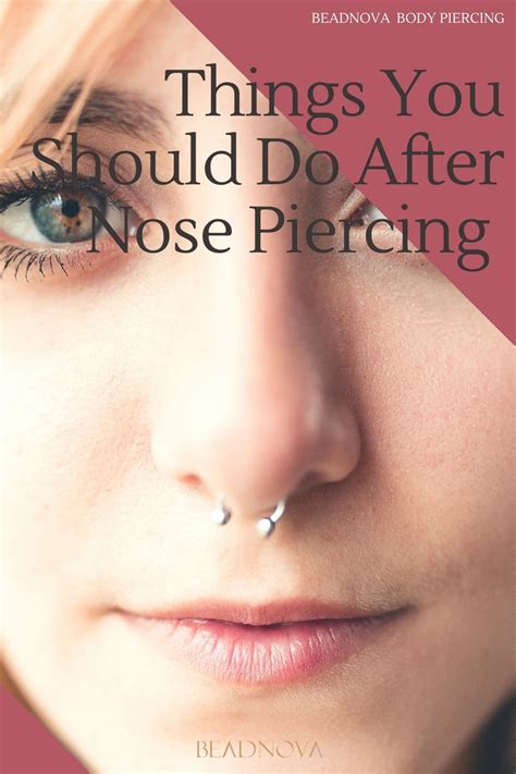 Do's and Don'ts for Nose Piercing Aftercare - Beadnova