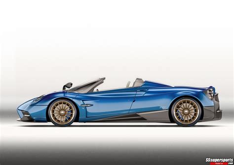 12 2018 pagani huayra roadster side view top off - sssupersports.com | Pagani huayra, Pagani ...