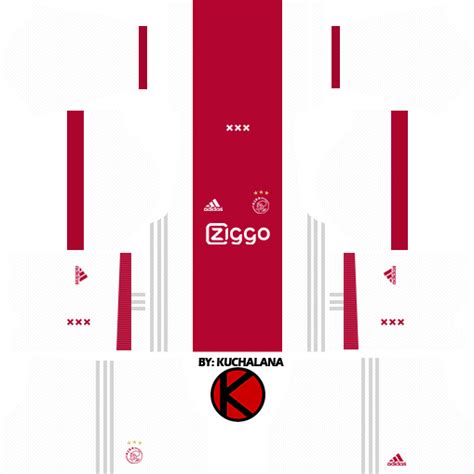 Ajax Amsterdam Kits 2017/2018 - Dream League Soccer - Kuchalana
