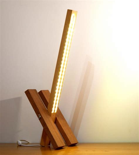 Lampe Design Bois