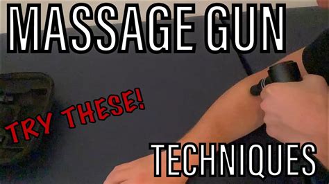 Massage Gun Techniques for Muscle Soreness (Nacot Massage Gun Review!) - YouTube