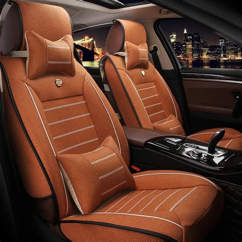 Universal Linen car seat cover For Land Rover Sport range rover ...