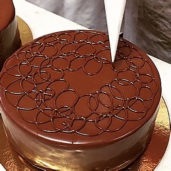 Chocolate Swirl Cake Decoration | Cake Decorations