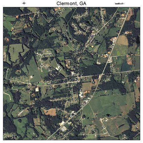 Aerial Photography Map of Clermont, GA Georgia