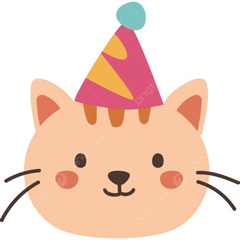 Cat Birthday, Birthday, Party, Celebration PNG and Vector with Transparent Background for Free ...