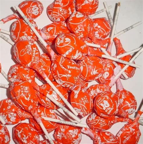 &TOOTSIE ROLL Pops" Orange Original Size " Thirty Six (36) Pops Bulk $8.99 - PicClick