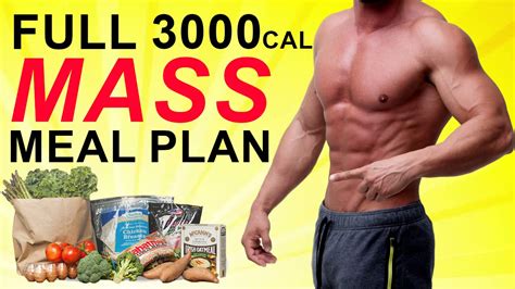 The Perfect Muscle Building Diet Plan For Men (PRINT THIS OFF!) - YouTube