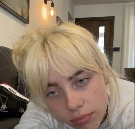 Billie Eilish Blonde Hair