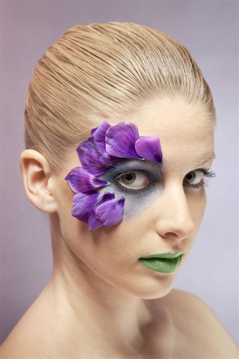 For the role of the flower, this is the make up that would be used. It is very creative and ...