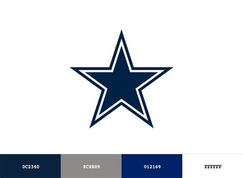 Dallas Cowboys Brand Color Codes » BrandColorCode.com