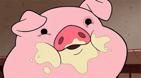 Oink GIF - Pig Pigs Piggy - Discover & Share GIFs Gravity Falls Dipper ...