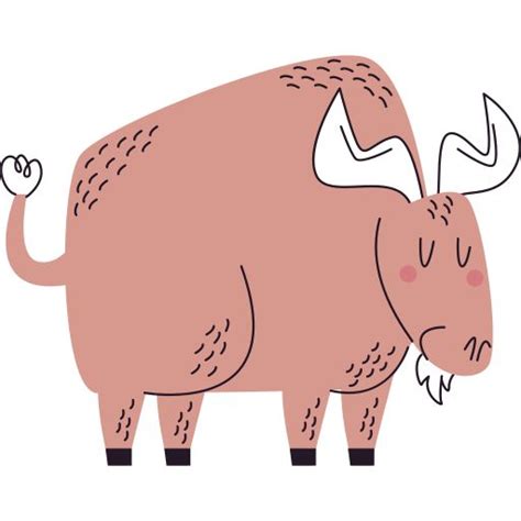 Buffalo Sticker - Free animals Stickers to download | Animal stickers, Animated icons, Free icons