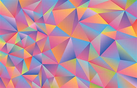 abstract colorful triangle background. modern wallpaper for social ...