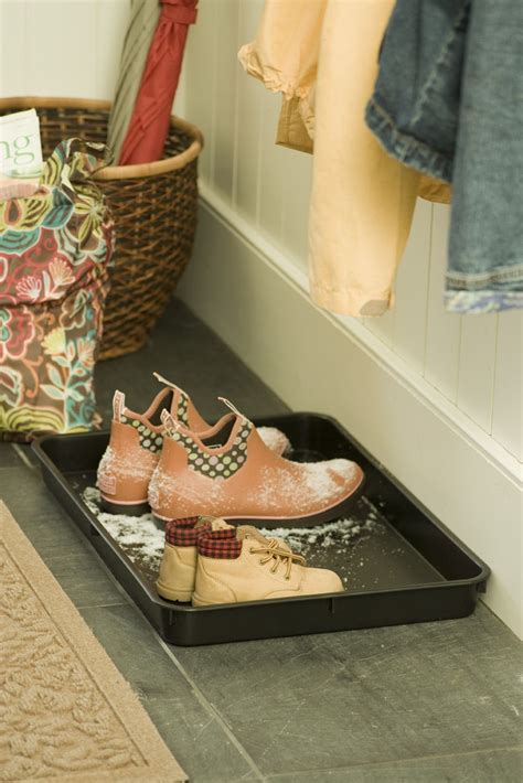 Small Boot Tray | Recycled Plastic Tray | Gardener's Supply