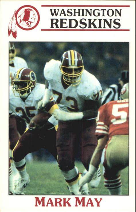 1987 (REDSKINS) Redskins Police #13 Mark May | eBay