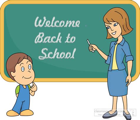 teacher and school clipart - Clip Art Library