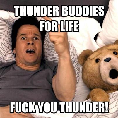 Thunder Buddies For Life Ted | Ted movie, Thunder buddy, Funny movies