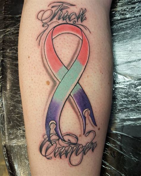 65+ Best Cancer Ribbon Tattoo Designs & Meanings - (2019)