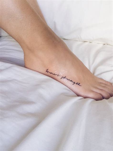 Inner Strength Tattoos For Women