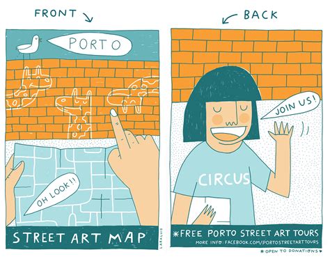 Porto Street Art Map on Behance