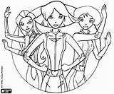 The Protagonists Of Totally Spies coloring Page Printable Game sketch template