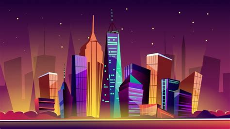 Free Vector | New york cityscape illustration. cartoon new york ...