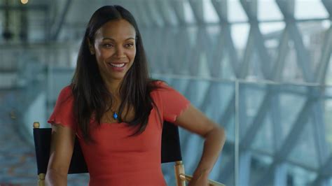 Star Trek Beyond "Uhura" Behind The Scenes Interview - Zoe Saldana ...