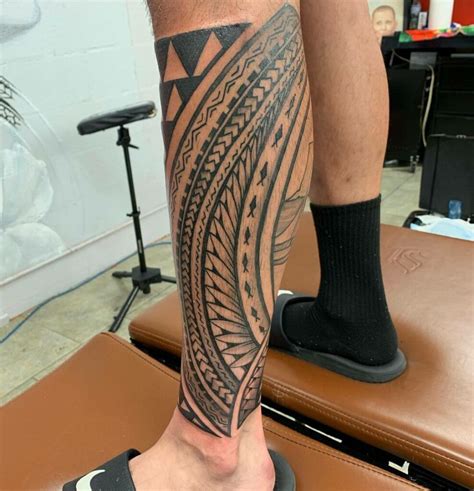 12+ Leg Tribal Tattoo Ideas To Inspire You!