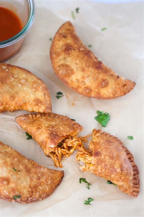 Easy Chicken Empanadas (air fryer instructions) - Cooked by Julie