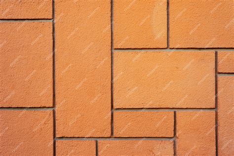 Premium Photo | Abstract close up of brick pavement texture