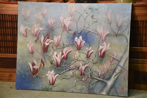 Japanese Magnolia Painting - Buy Online Japanese Antiques