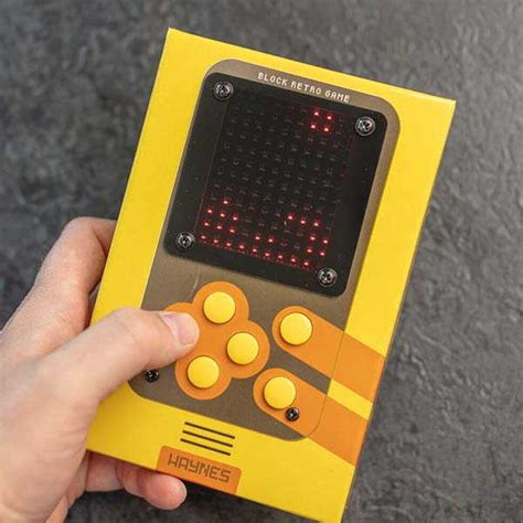 Haynes DIY Retro Arcade Handheld Game Device | Gadgetsin