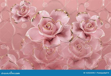 3D Flower Design Wallpaper Background / Custom Photo Art Wallpaper 3d Flower Designs Tv ...