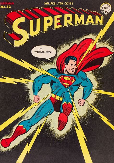 Superman 32 Vintage Superhero Poster — MUSEUM OUTLETS | Superman comic ...