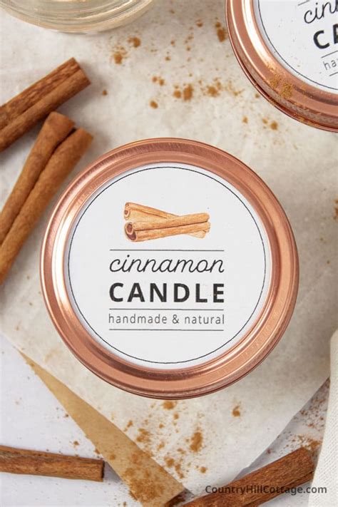 Cinnamon Candles