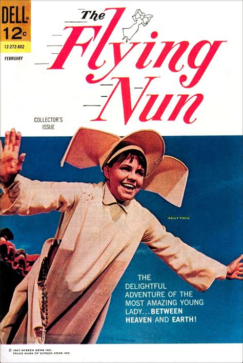 The Flying Nun comic book, Issue #1, Feb. 1967 — Sally Field as 'Sister ...