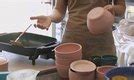 Video: Clay Pottery Sponge Glazing