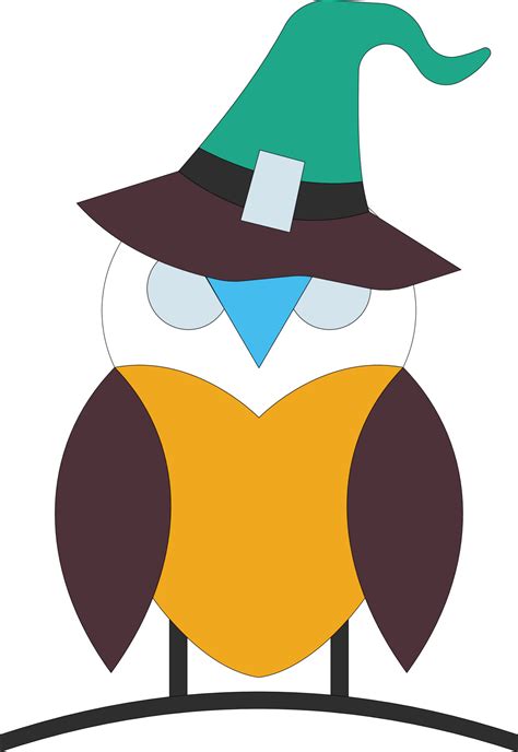 The owl is halloween. 9106899 Vector Art at Vecteezy