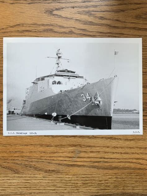 Historical Naval Photo USN USS Hermitage LSD-34 8x10 | eBay